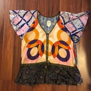 Silk Top from Anthropologie